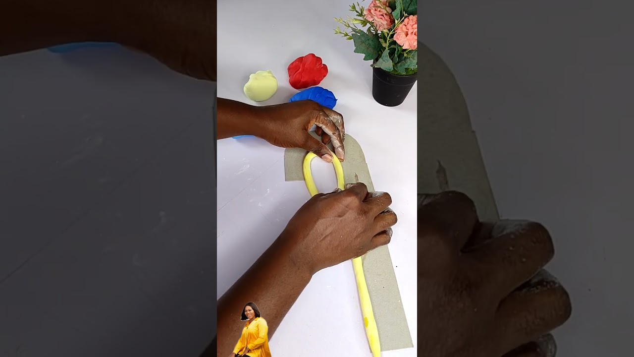 How to make fondant rainbow topper| Rainbow topper| Easy rainbow topper