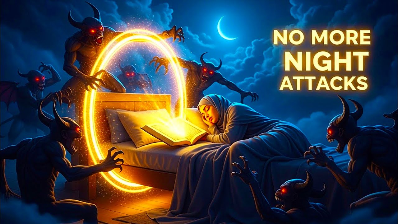Quran Shield While Sleeping 🛡️ Strong Ruqyah Against Evil Presence