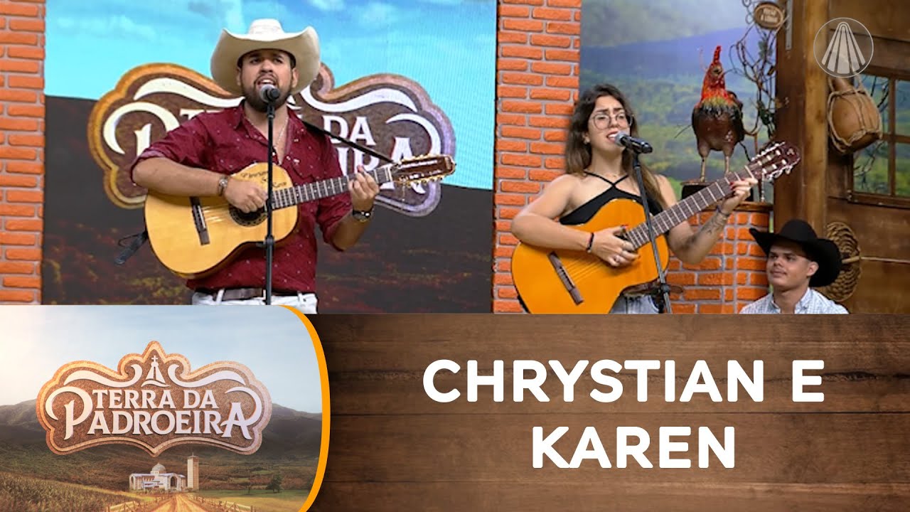 Chrystian e Karen cantam Tonico e Tinoco, a dupla 