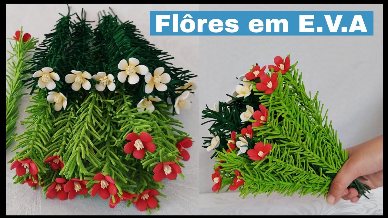 Galhos de flôres em E.V.A - Complemento para arranjos