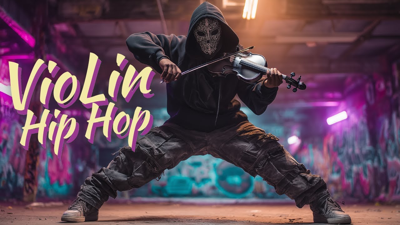 【Violin x Hip Hop Playlist】Slow Hip Hop Violin Beats – Graffiti Nights, Slow Steps