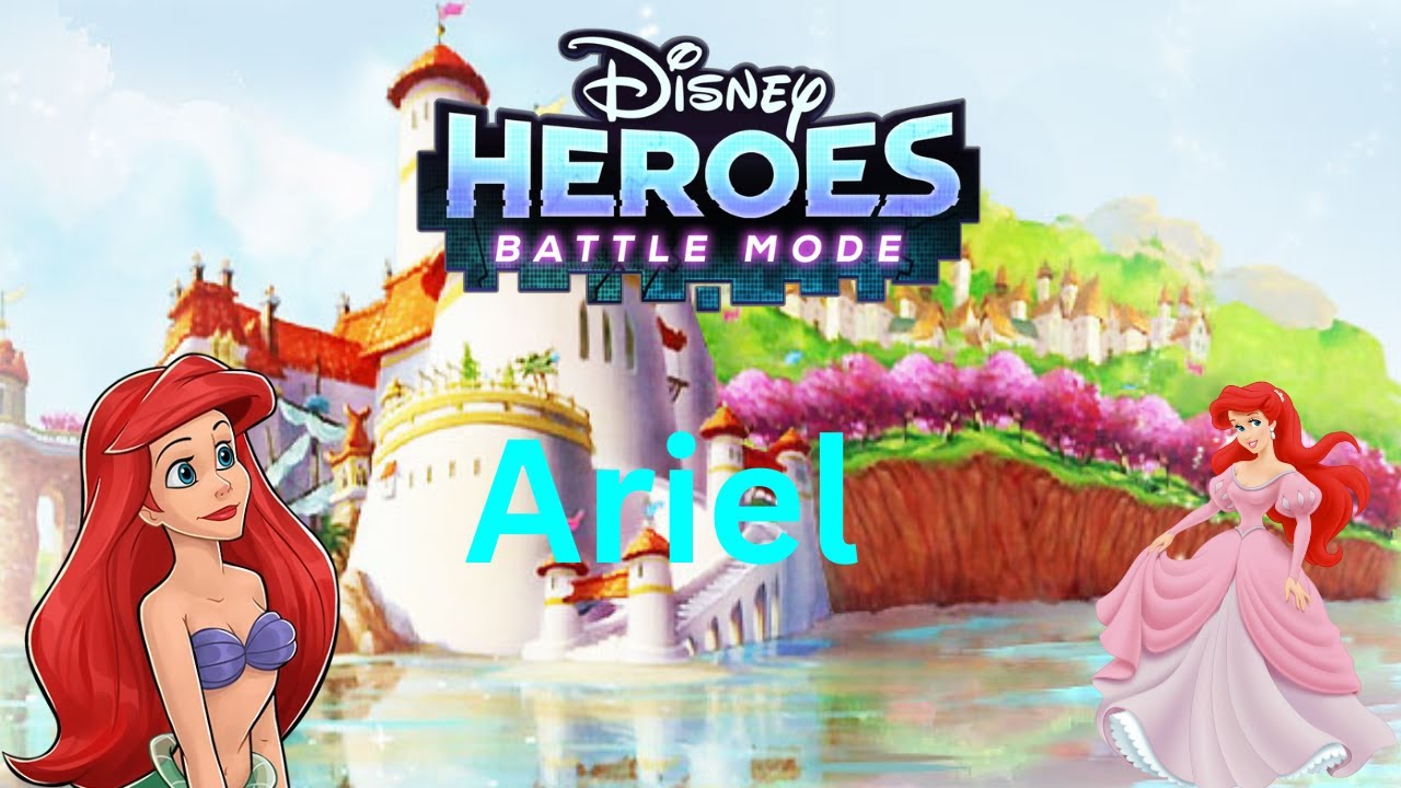 Disney Heroes Battle Mode - Ariel Gameplay