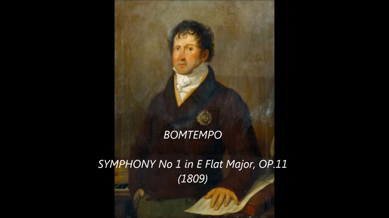 DOMINGOS BOMTEMPO -SYMPHONY No1, in E Flat Major, OP.11