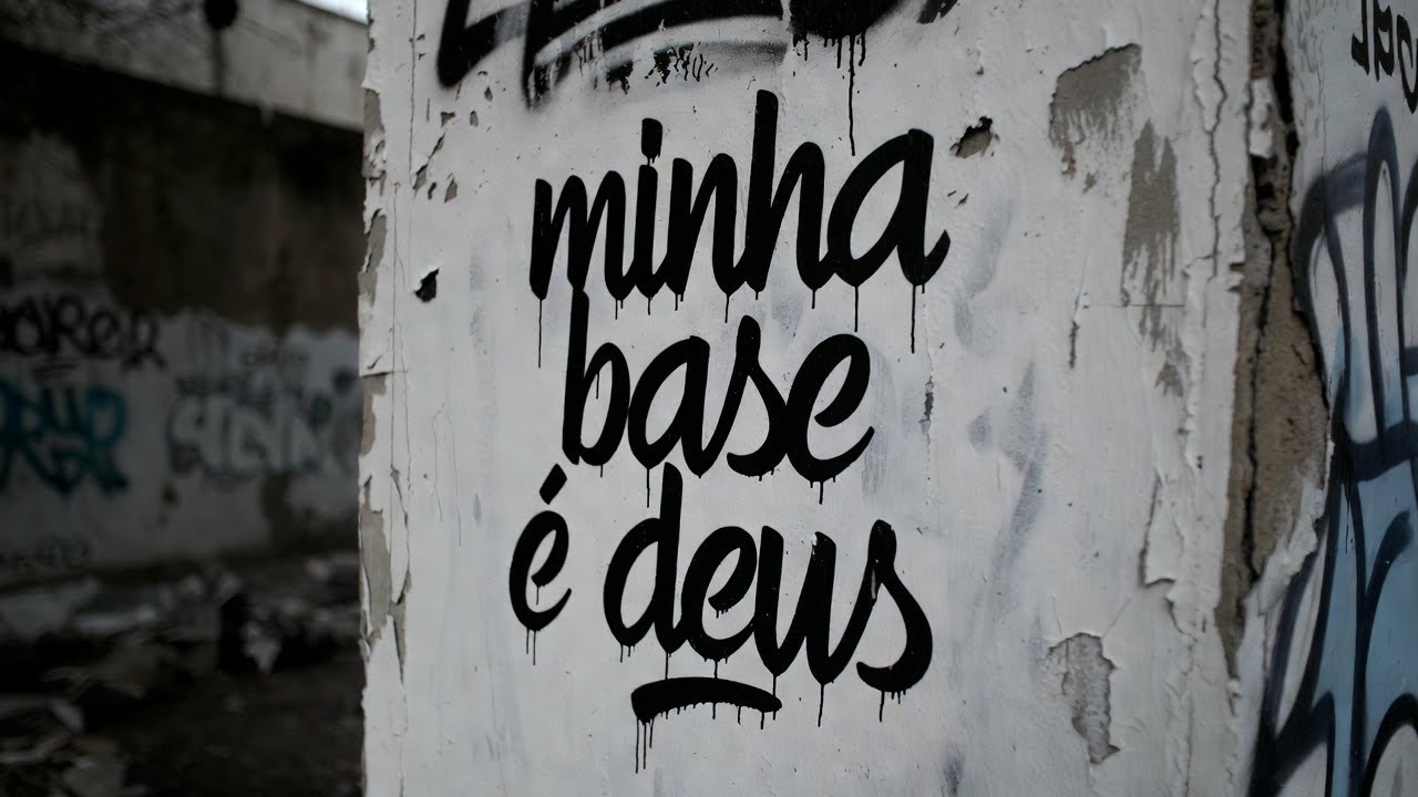 MINHA BASE É DEUS | Rap Gospel Trap | Ansiedade & Identidade