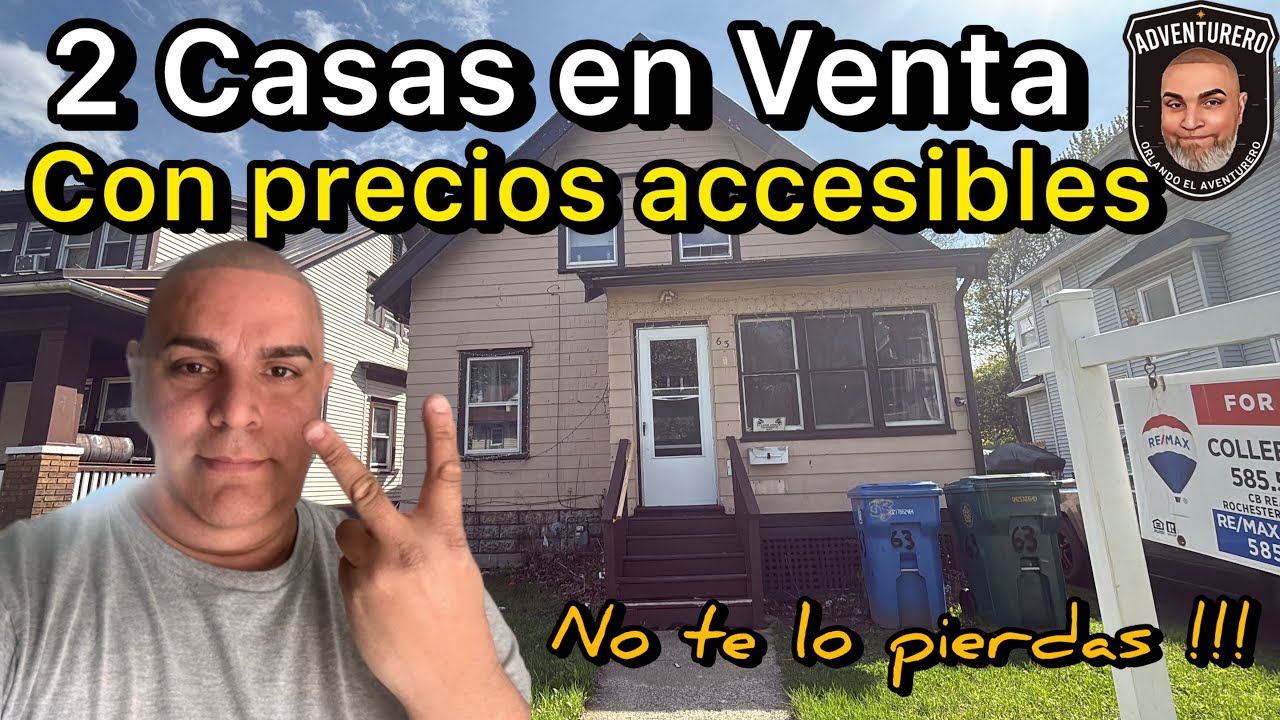 2 Casas en Venta , en un lugar muy tranquilo de NY,