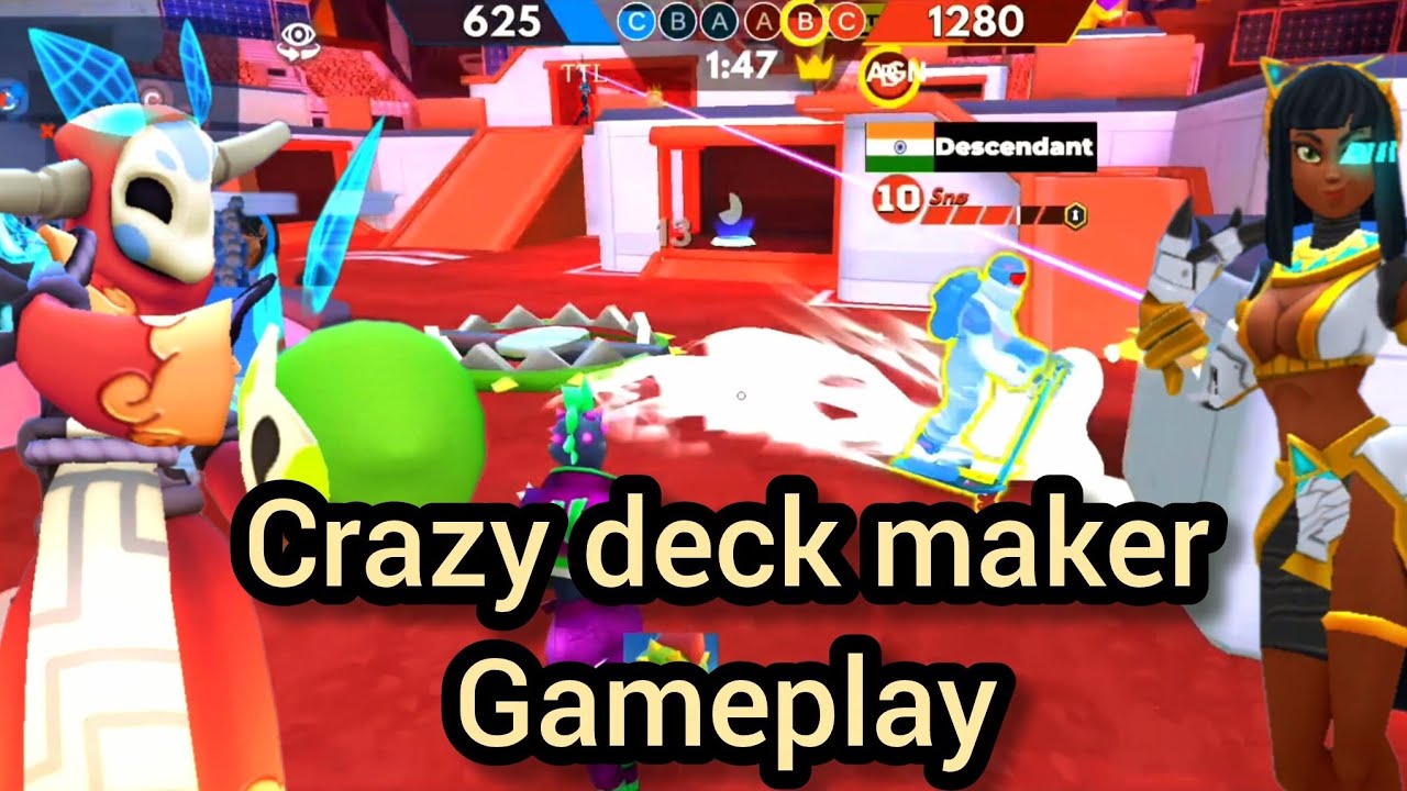 Crazy Deck Maker Cup Gameplay - Frag Pro Shooter 
