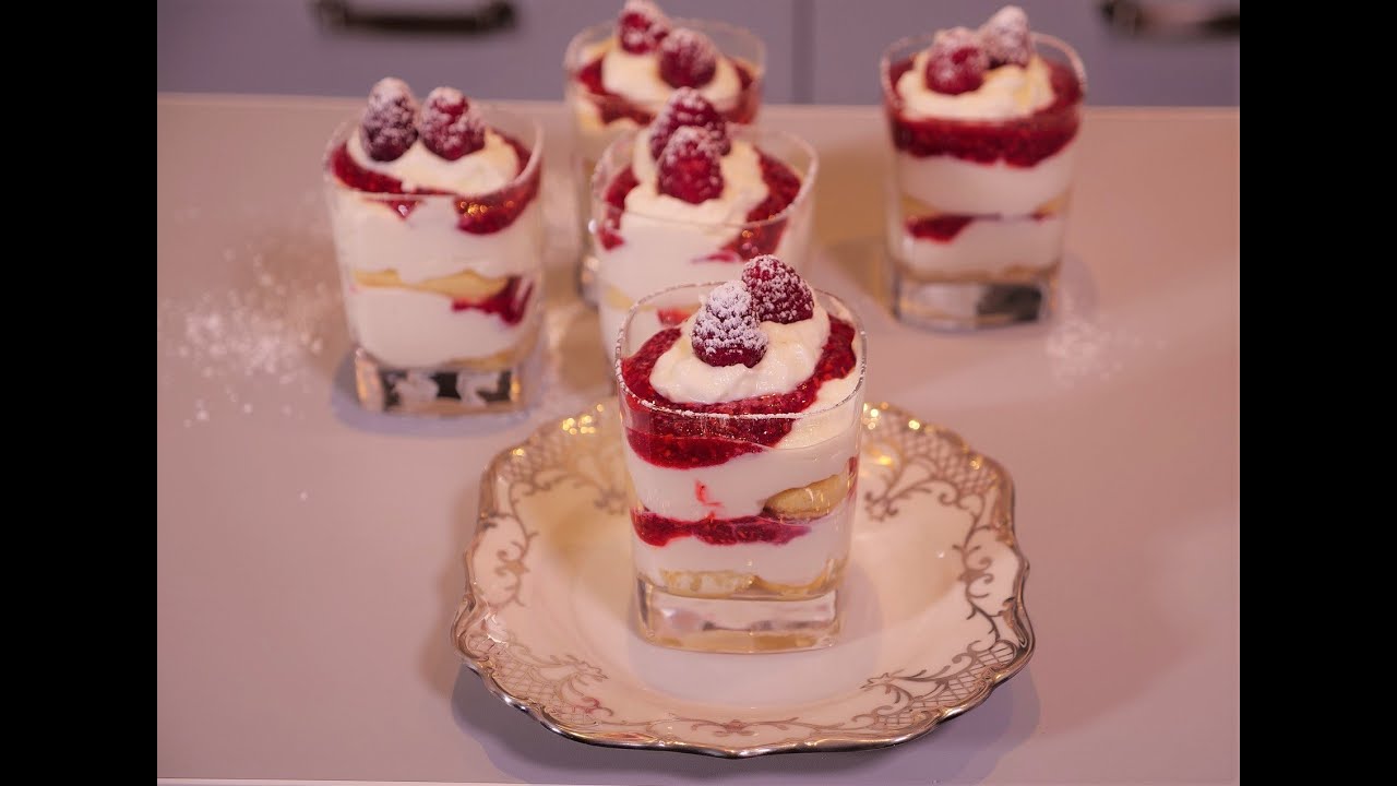 TIRAMISU Z MALINAMI