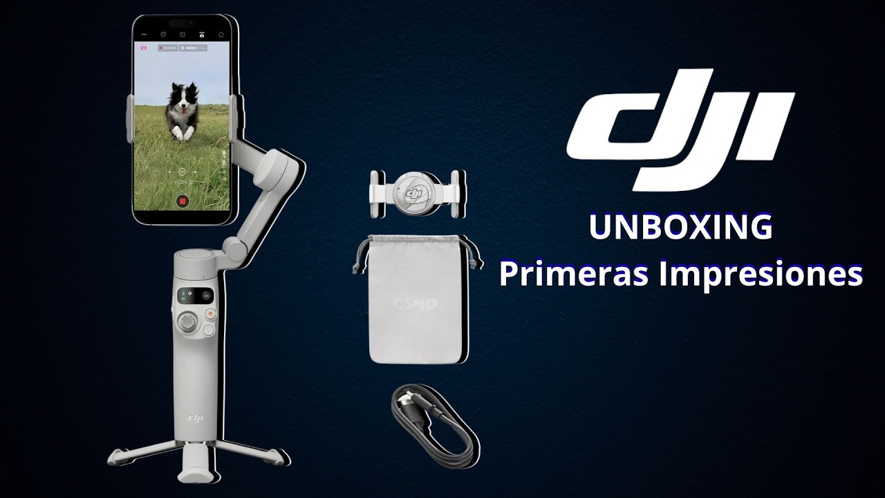 DJI OSMO MOBILE 7 | ¿Que nos encontramos en su caja?