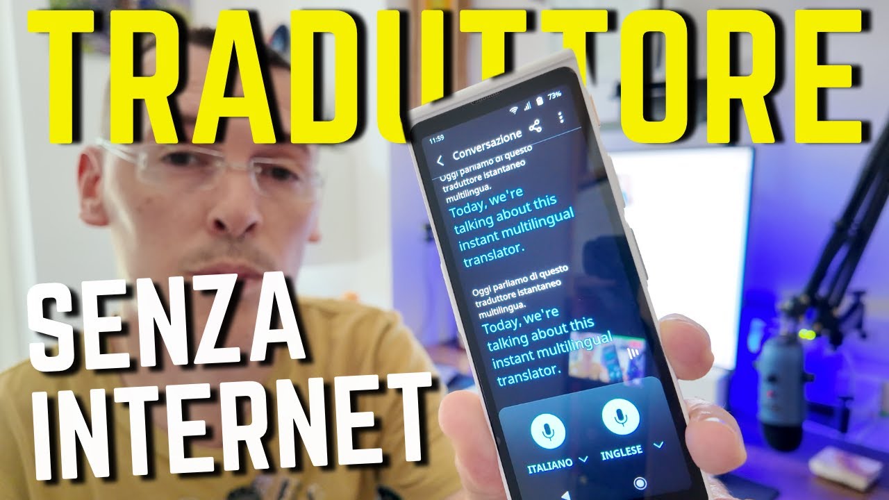 Traduttore Simultaneo Vocale VASCO TRANSLATOR V4 traduzioni con INTERNET GRATIS