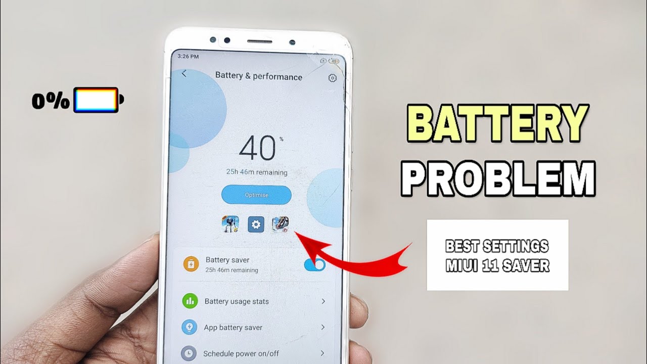How To Solve Battery Draining Problem on Redmi Note 5 & Others | Best Settings