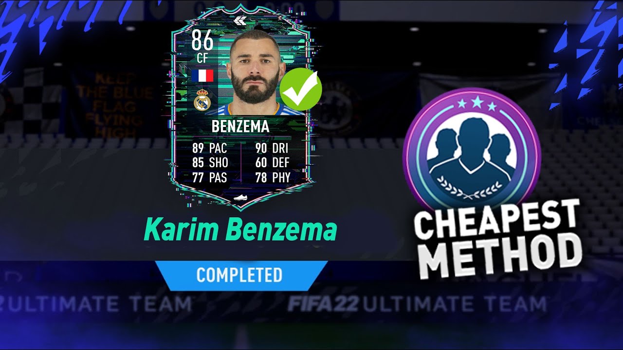 86 Flashback Benzema SBC!🔥 (Cheapest Method) - FIFA22 ULTIMATE TEAM