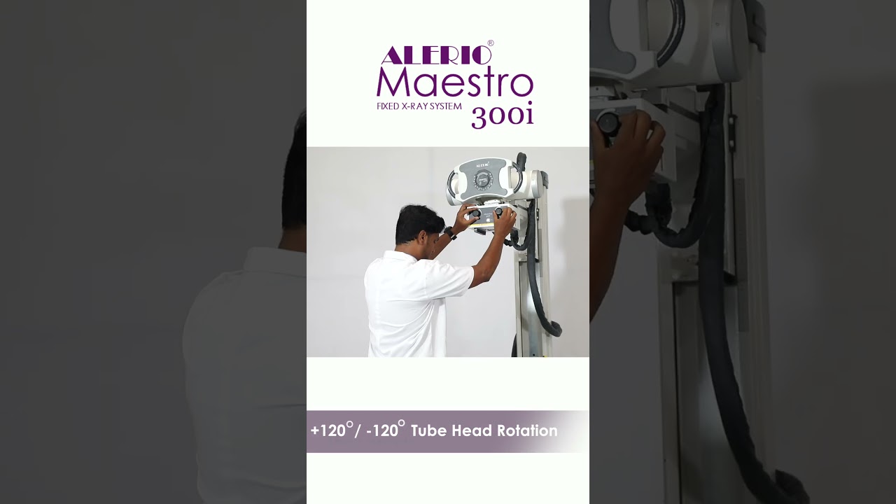 ALERIO Maestro 300i - 320mA Advanced HF Fixed X-Ray System