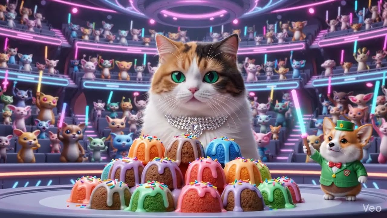 EP 6 Neon Dessert Arena AI Generated
