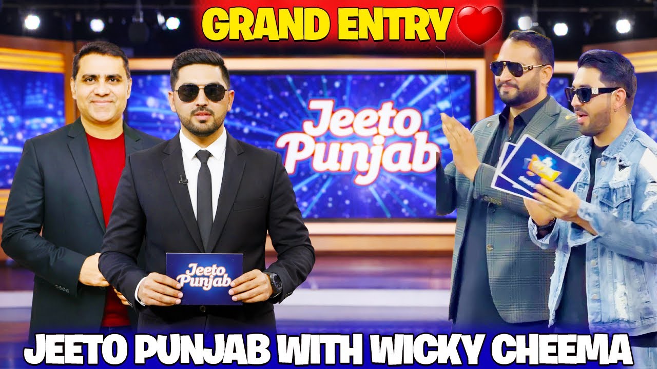 Jeeto punjab with Wicky cheema ❤️