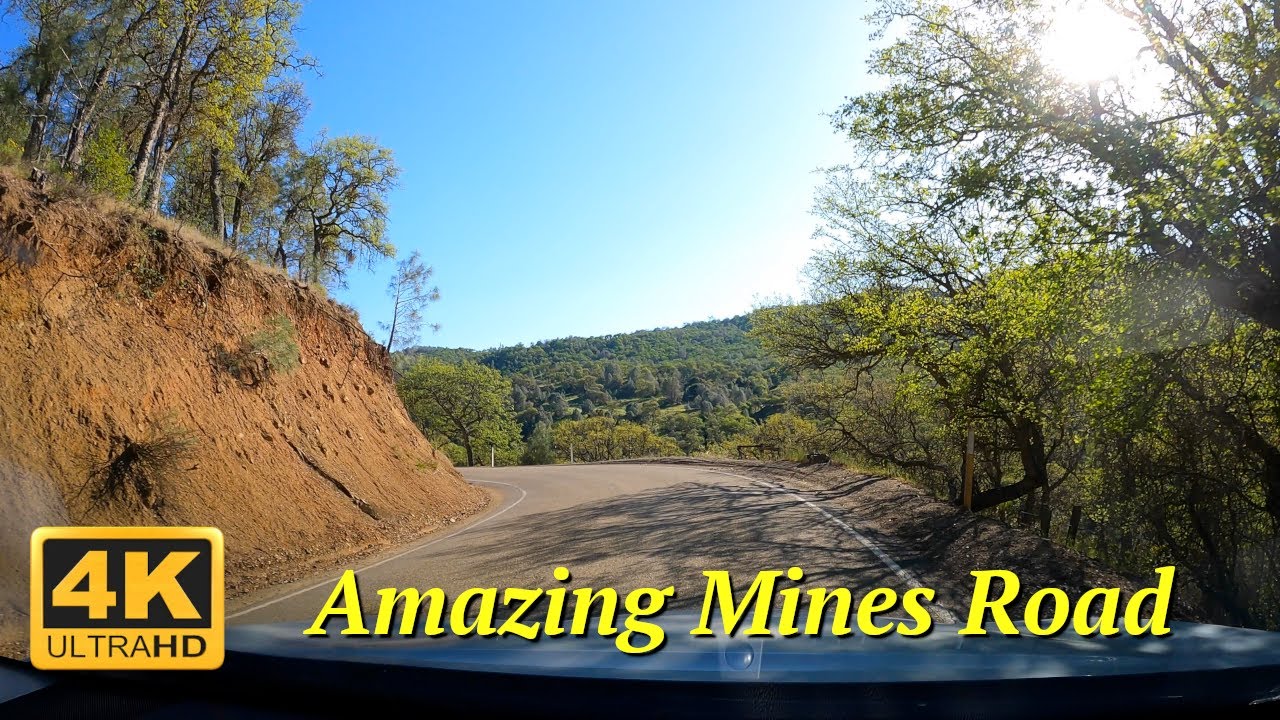 Mines Road, from Livermore to San Jose - 4K Time Lapse with Highlights