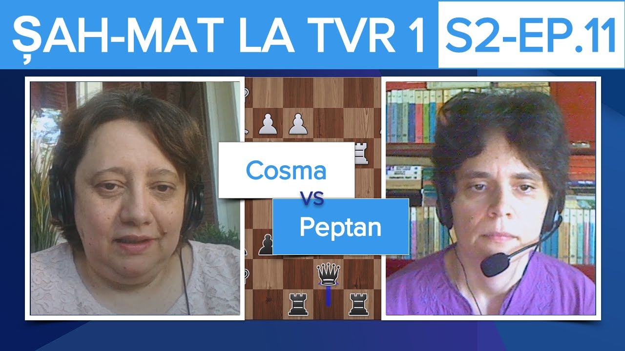 Șah-Mat la TVR 1 - S2 Ep.11 - Luminița Cosma vs Corina Peptan: duelul legendelor!
