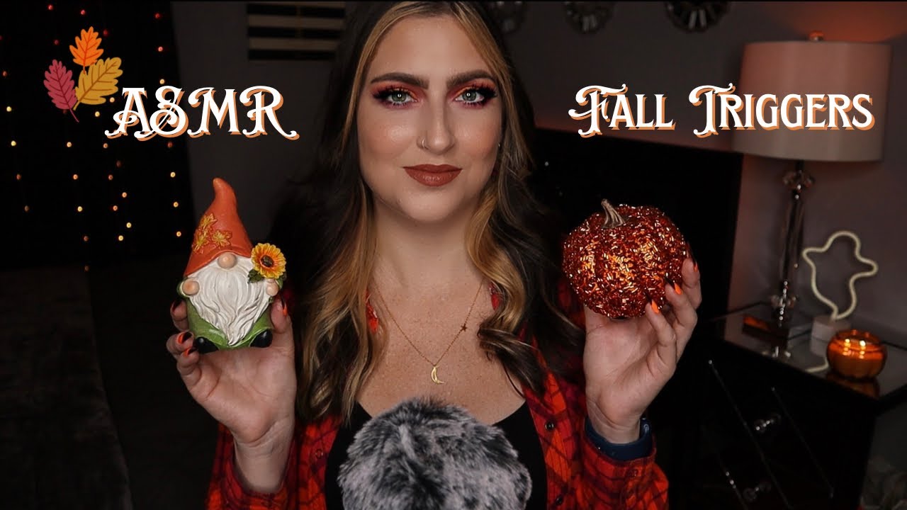 ASMR | Fall Themed Trigger Assortment 🧡🍂