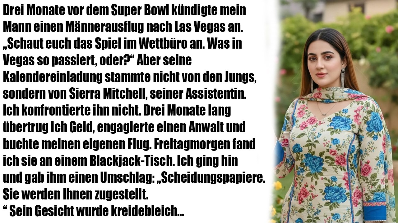 Mein Mann flog mit den Jungs nach Vegas… bis ich an seinem Blackjack-Tisch stand