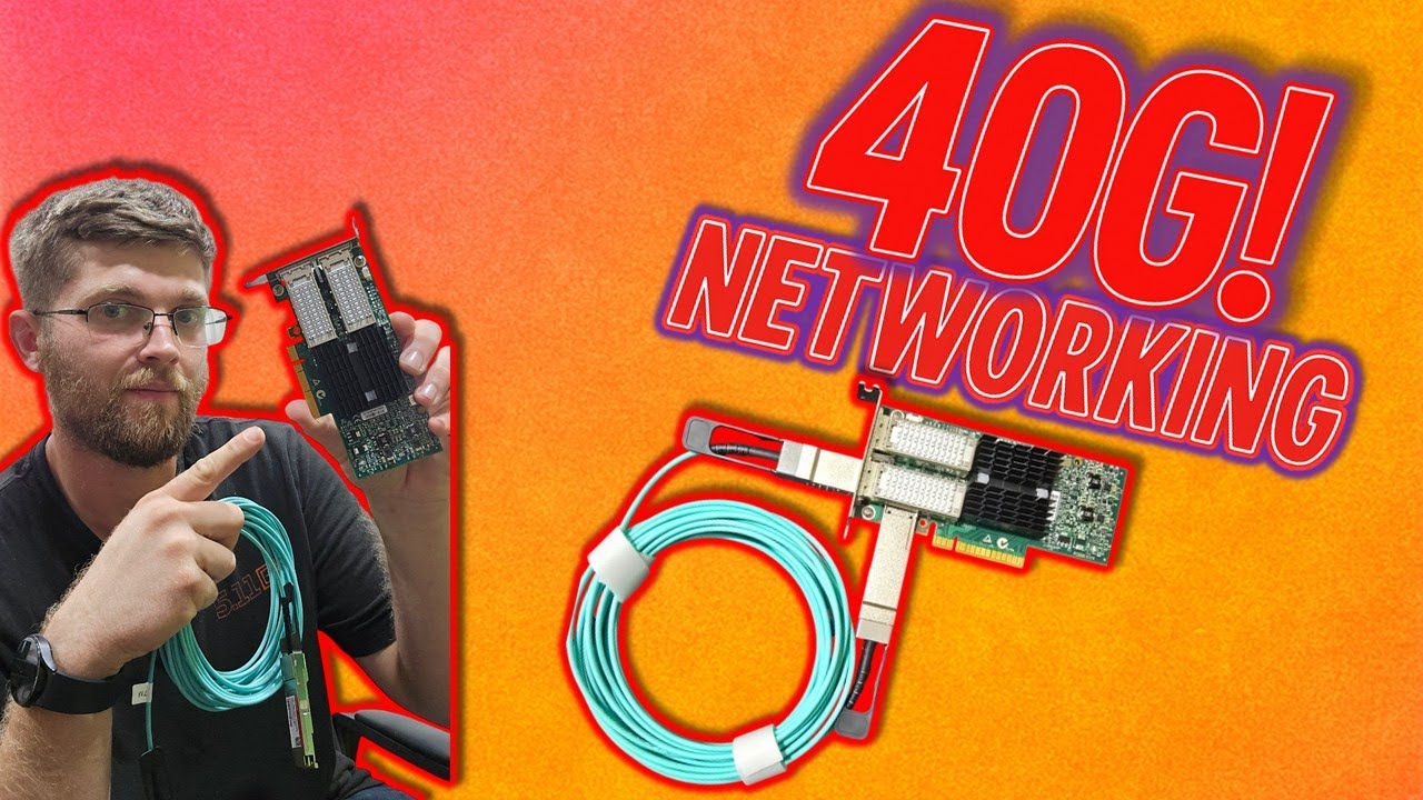 Безумие! Сеть 40G в домашней лаборатории