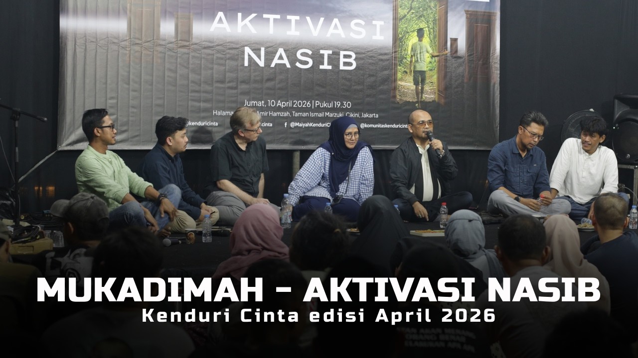 Mukadimah Kenduri Cinta edisi April 2026 &mdash; AKTIVASI NASIB