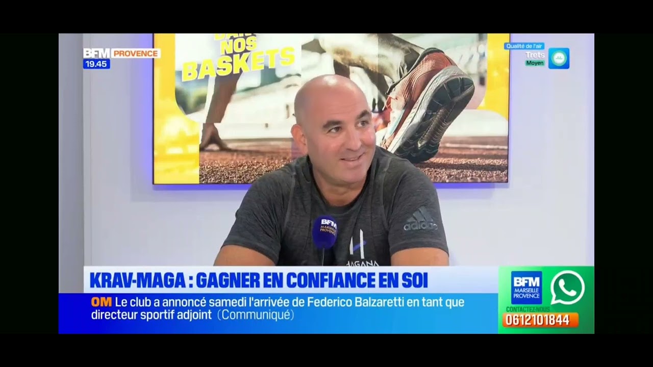 Krav-Maga hagana system  sur bfmtv marseille
