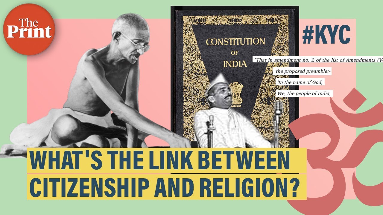 What connects citizenship with religion & why didn&rsquo;t &lsquo;God&rsquo; and &lsquo;Gandhi&rsquo; make it to the Preamble?