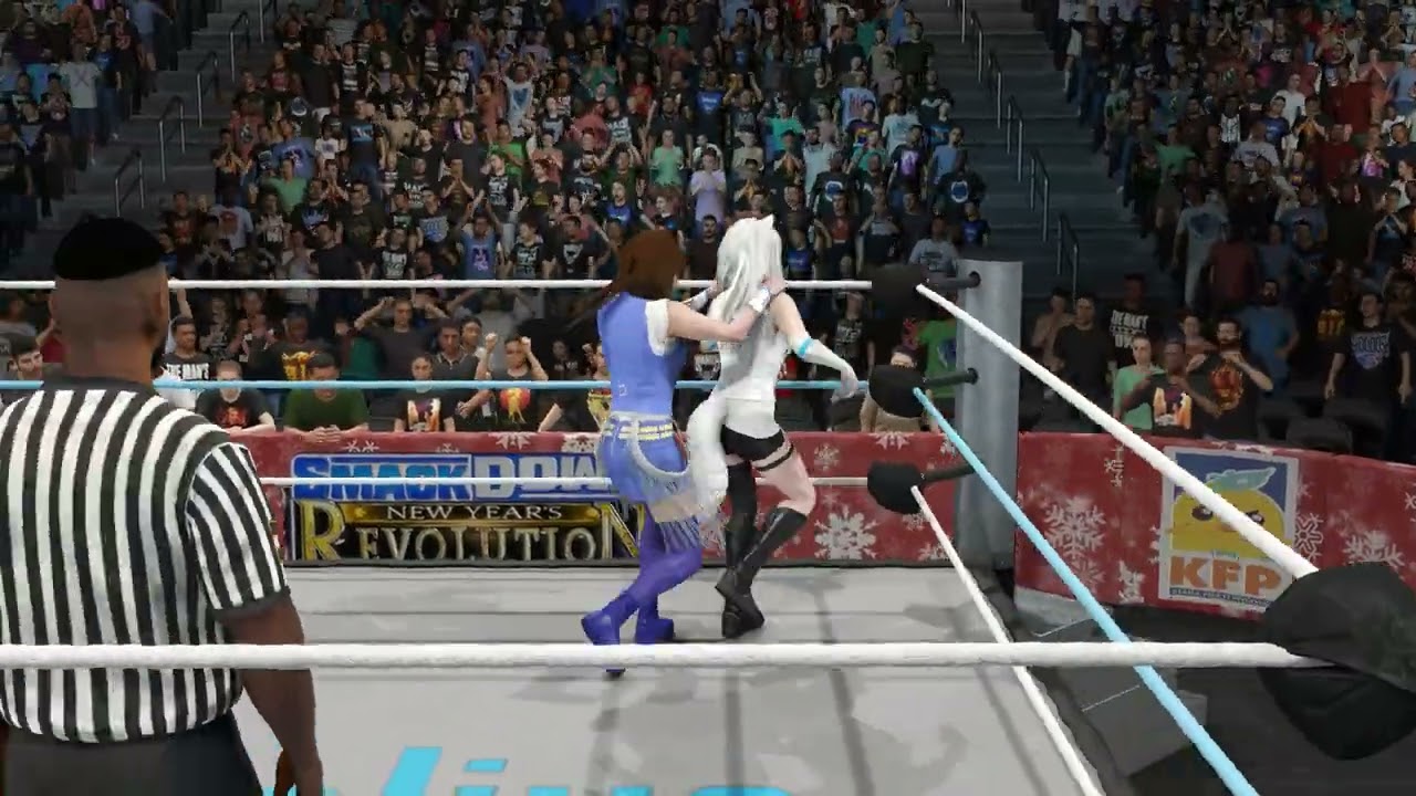 WWE 2K25 Hololive Championship Match Sora vs. Fubuki(c)