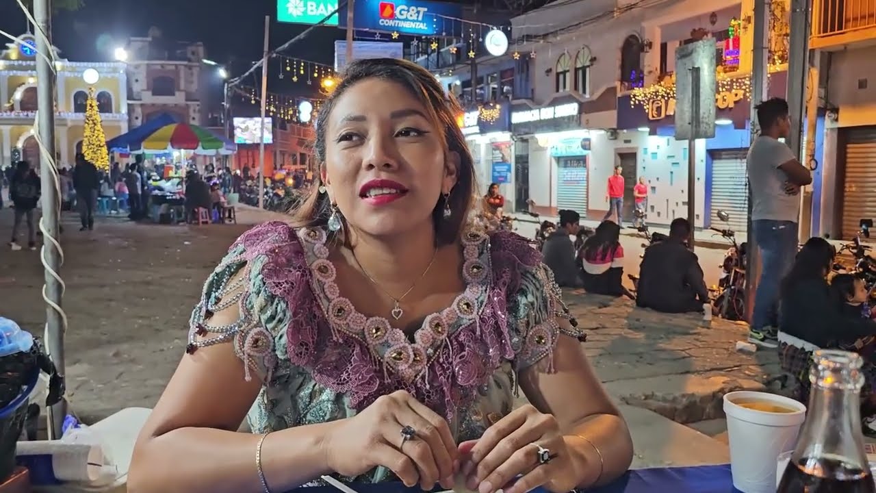 Una noche de paseo en Joyabaj- Asi disfrutamos unos ricos tacos-