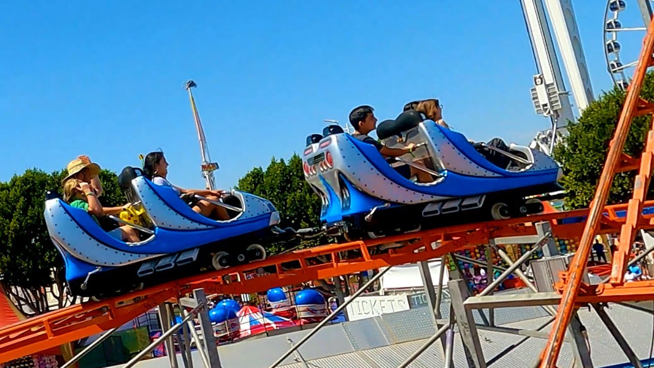 Galaxy Coaster - Orange County Fair 2022 4K