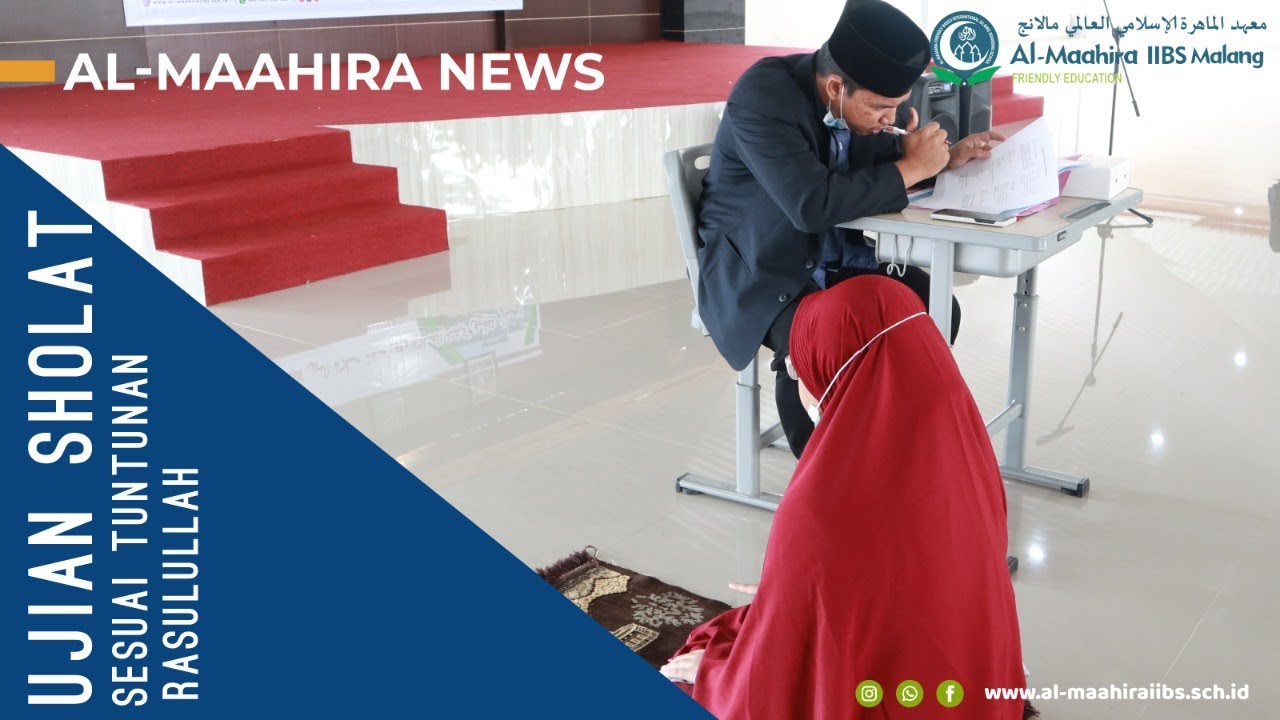 Ujian Shalat untuk Santriwati IIBS Al-Maahira Malang