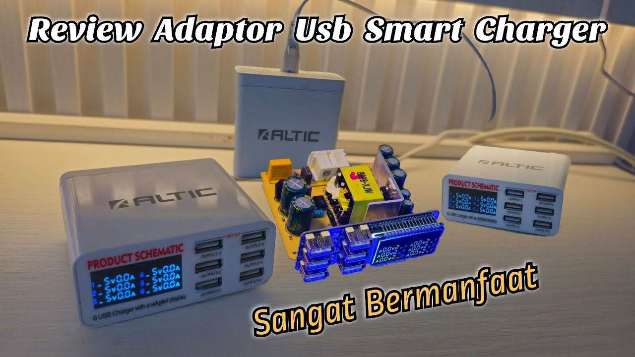 Review adaptor Usb Smart Charger