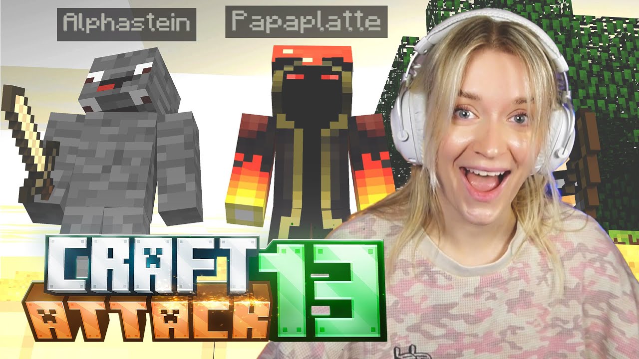 AUF MISSION MIT @Alphastein @Papaplatte UND @ROSEMONDY | CRAFT ATTACK 13