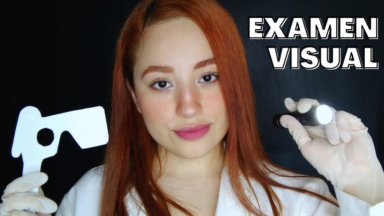 EXAMEN VISUAL MUY DETALLADO VERSIÓN SUSURRO | ROLEPLAY MÉDICO | ASMR Español
