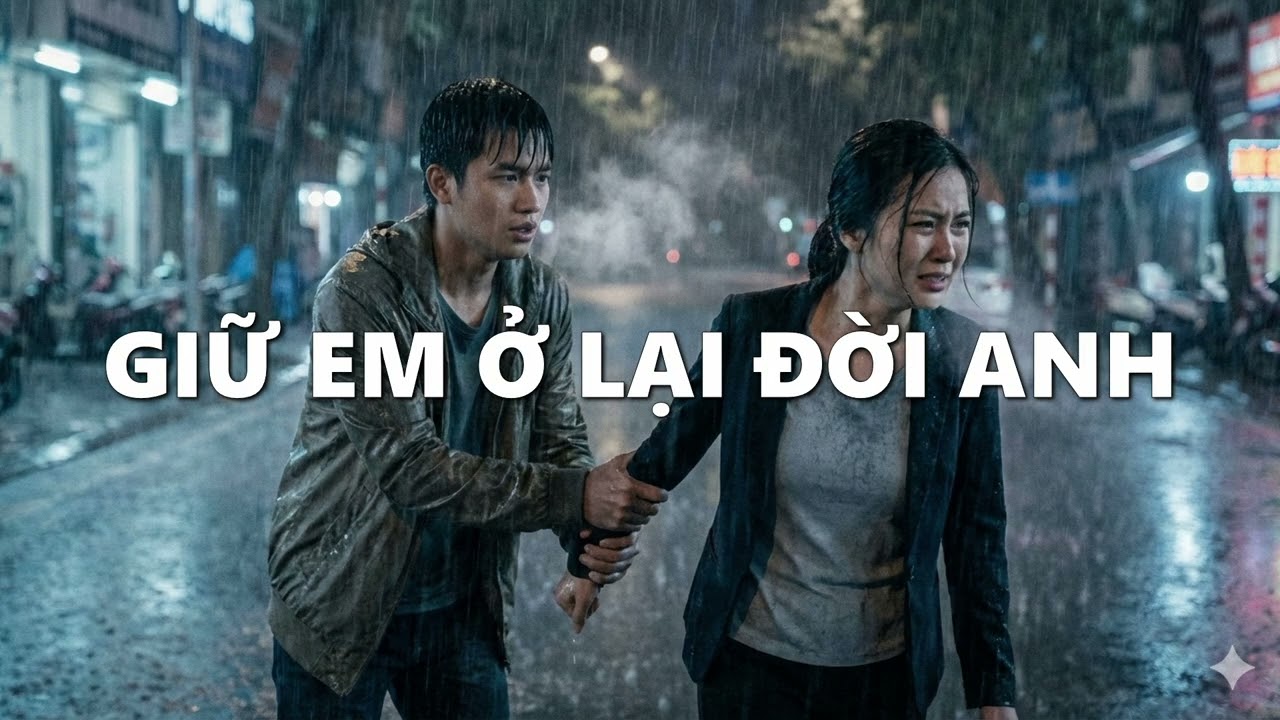 GIỮ EM Ở LẠI ĐỜI ANH (Lyrics) - Acoustic Guitar