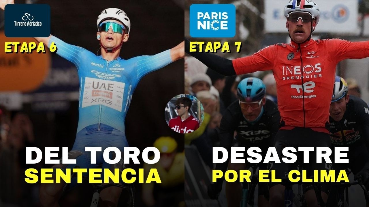 DEL TORO SENTENCIA LA TIRRENO ADRIÁTICO Y DESASTRE EN LA PARÍS-NIZA