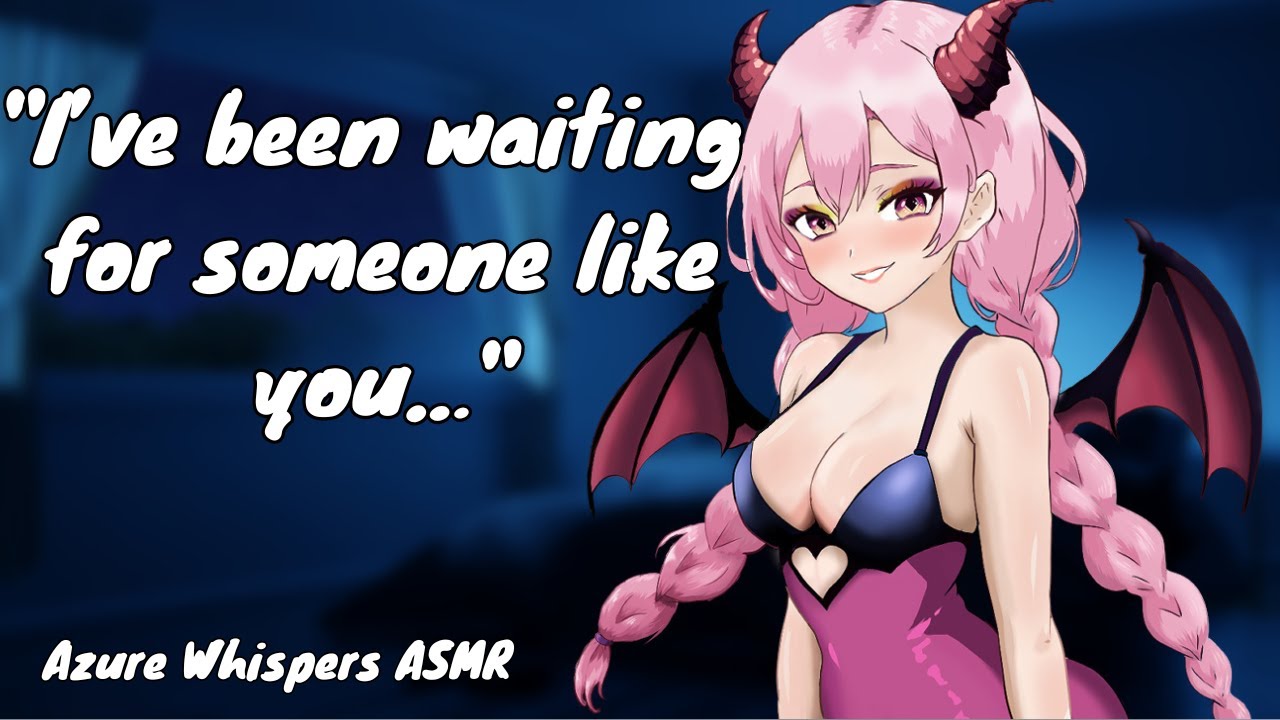 [F4A] Night Visit From A Succubus - ASMR Roleplay [Binaural] [A Bit Yandere] [Shy] [Kisses]
