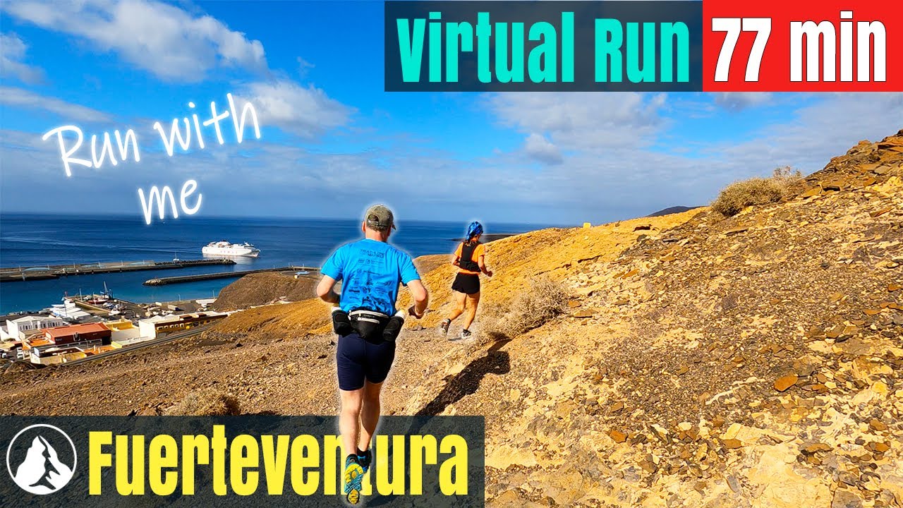 2022 Fuerteventura Morro Jable - Cofete | Trail Video für Laufband Training | Virtual Run #14