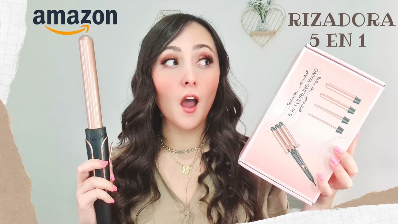 ¿LA MEJOR RIZADORA DE CABELLO? RIZADORA 5 EN 1 AMAZON