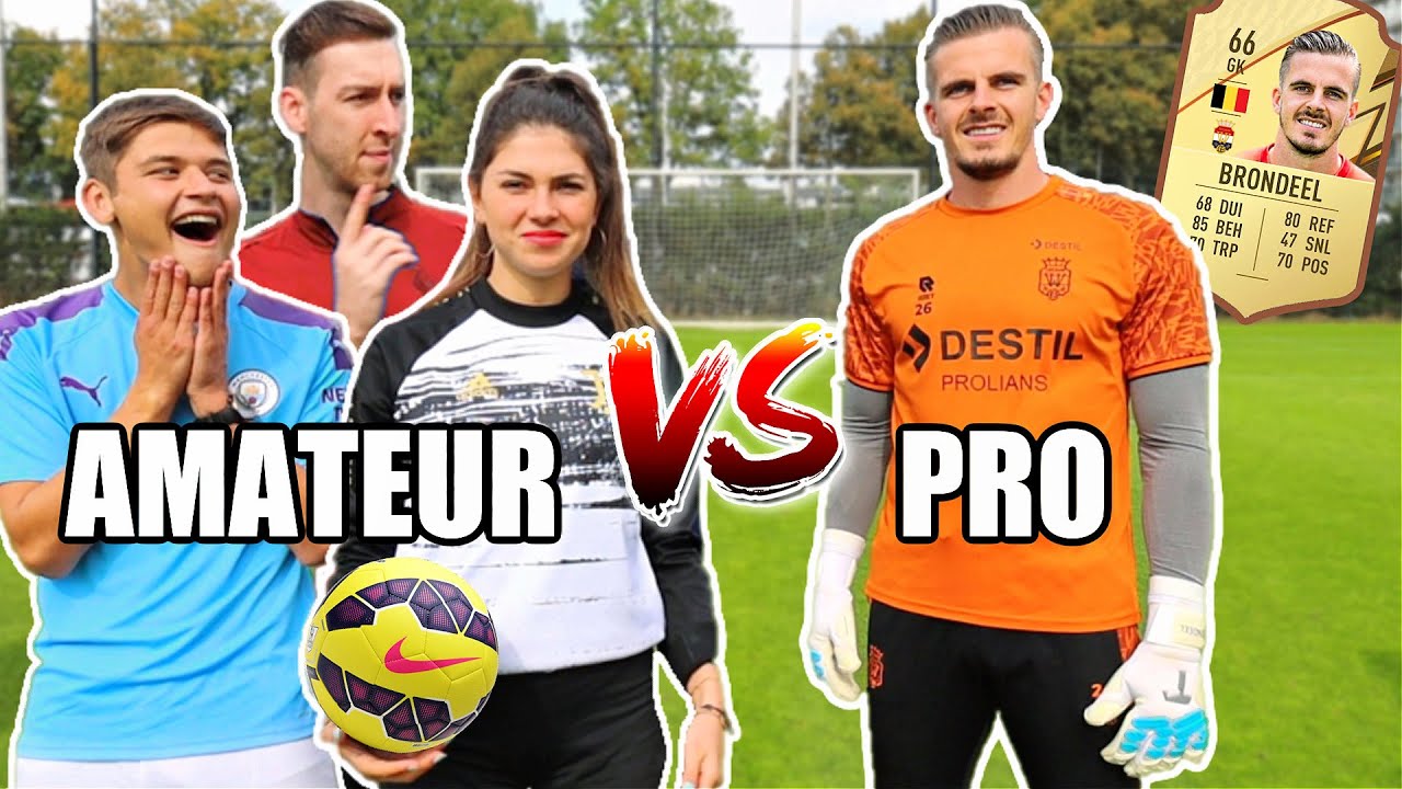 FIFA 22 VOETBAL CHALLENGE VS PRO KEEPER *100x SCHIETEN* #356