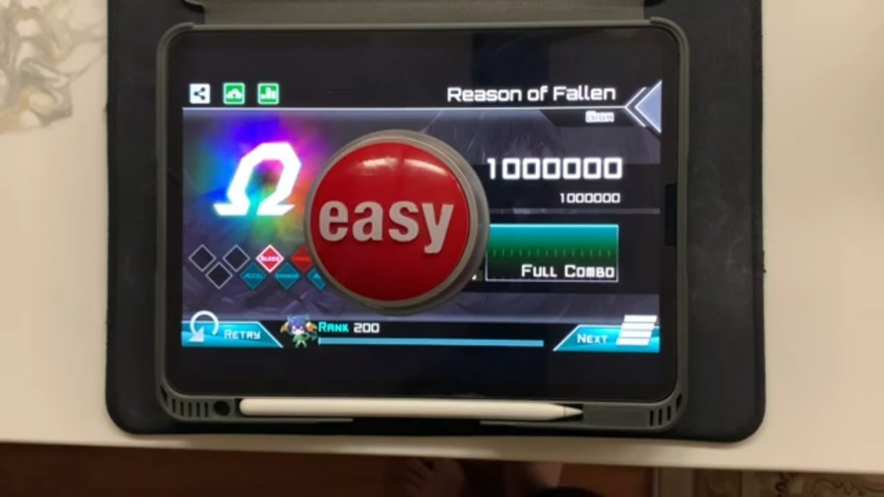 [2025初譜面] Dynamix - Reason of Fallen (GIGA) OMEGA ALL PERFECT 1000000 pts.
