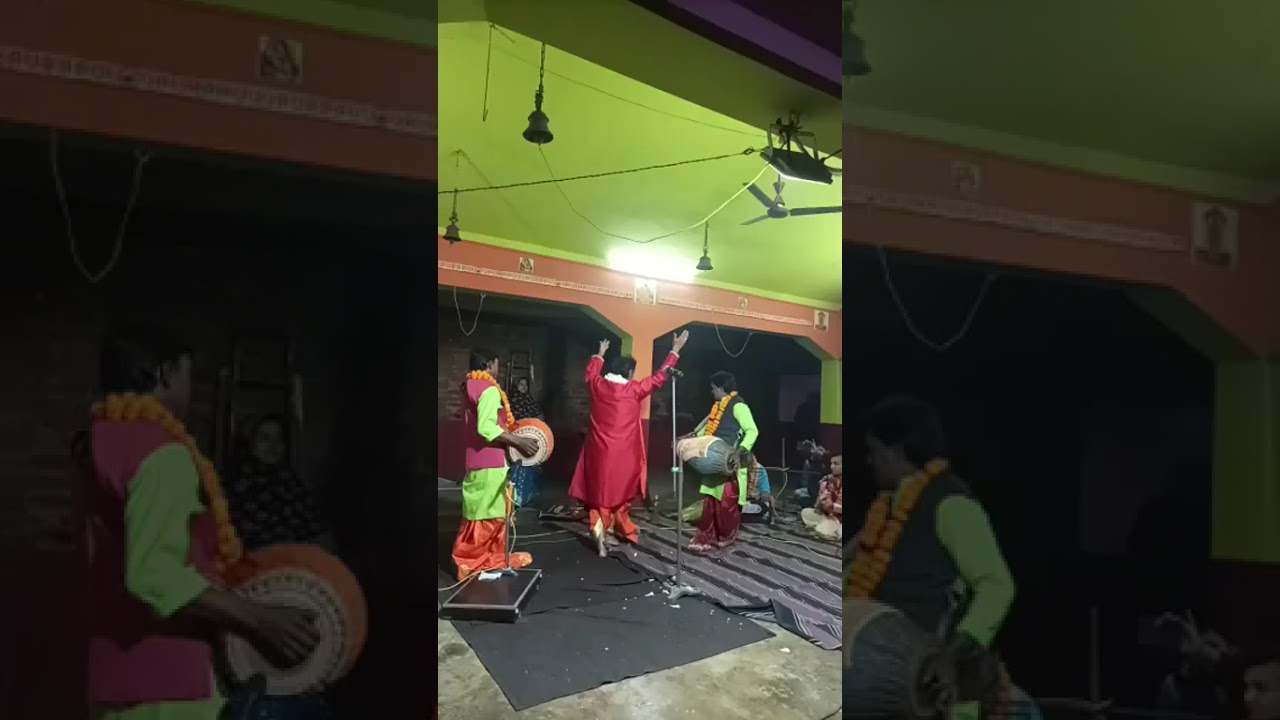 ইংরেজি নতুন বছরের শুরুতেই রাধা কৃষ্ণের লীলা বিষয়ক কীর্তন গান পারুলিয়া রাসতলা পাত্রসায়ের বাঁকুড়া