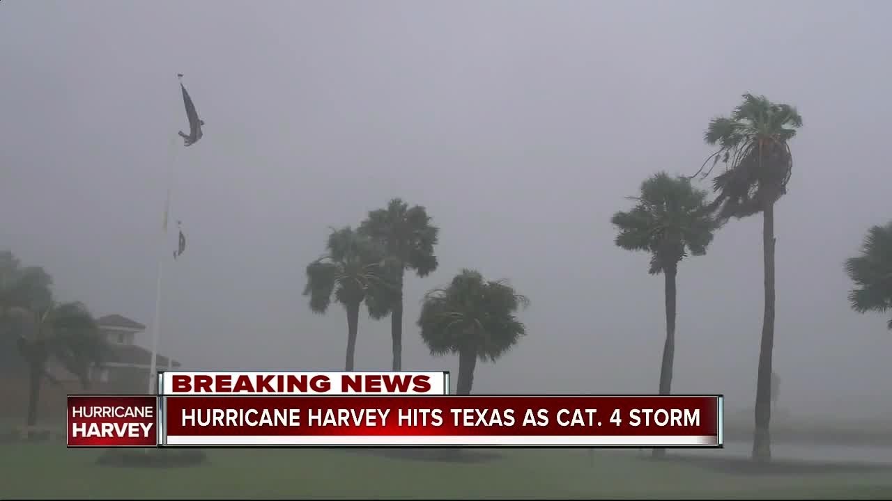 Hurricane Harvey strengthens to Cat 4, Texas prepares for 'life-threatening storm'