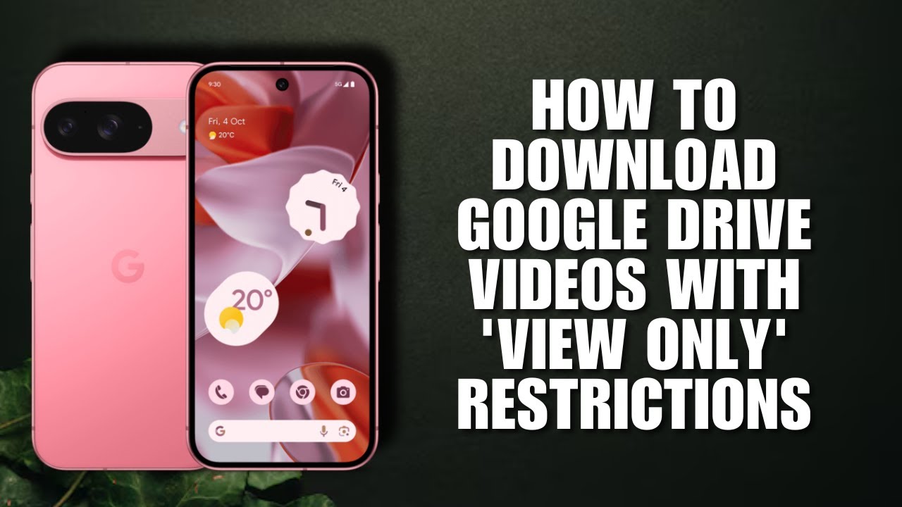 How To Download Google Drive Videos With 'View Only' Restrictions (Step-By-Step Guide)
