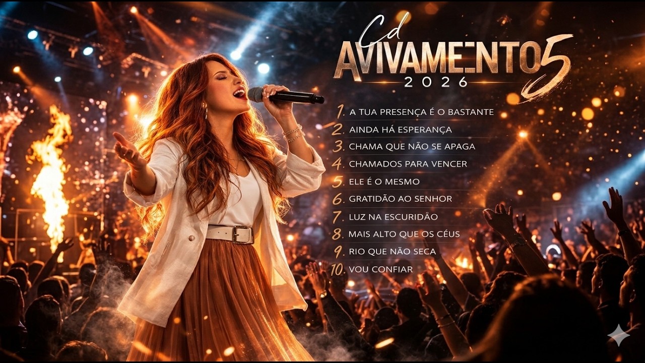 Cd Avivamento 5- 2026  30 Minutos de Louvor e Adoração que vão renovar sua fé🙌