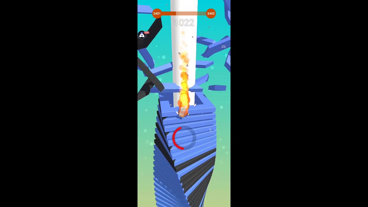 Stack Ball PLATFORM LIVE GAMEPLAY#shorts #shotsfeed #trending #viral #foryou #roblox