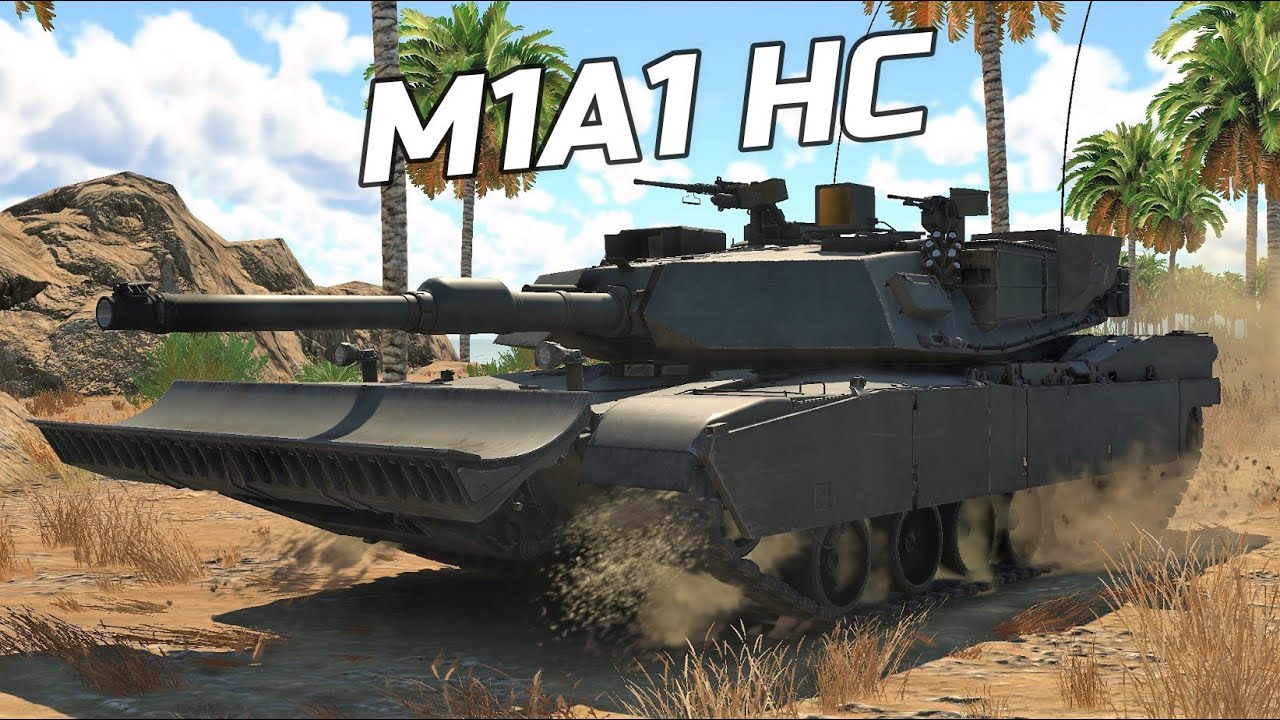 M1A1 HC American Main Battle Tank Gameplay [1440p 60FPS] War Thunder No Commentary