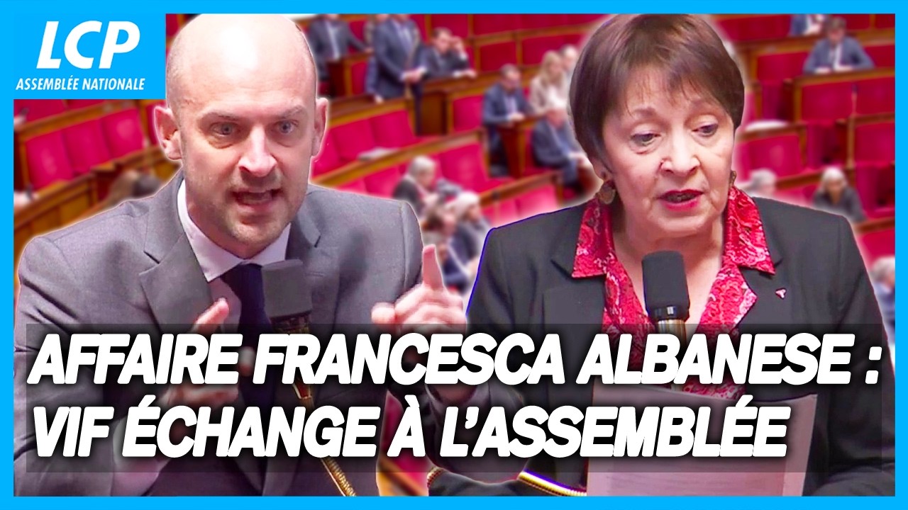 Affaire Francesca Albanese : Jean-Noël Barrot assume ses critiques face à Andrée Taurinya (LFI)