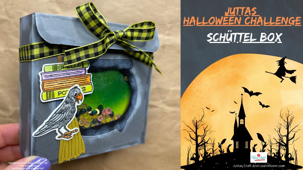 Stampin’Up! Juttas Halloween Challenge  - letzter Tag mit oder ohne Gast?!? Das ist die Frage!