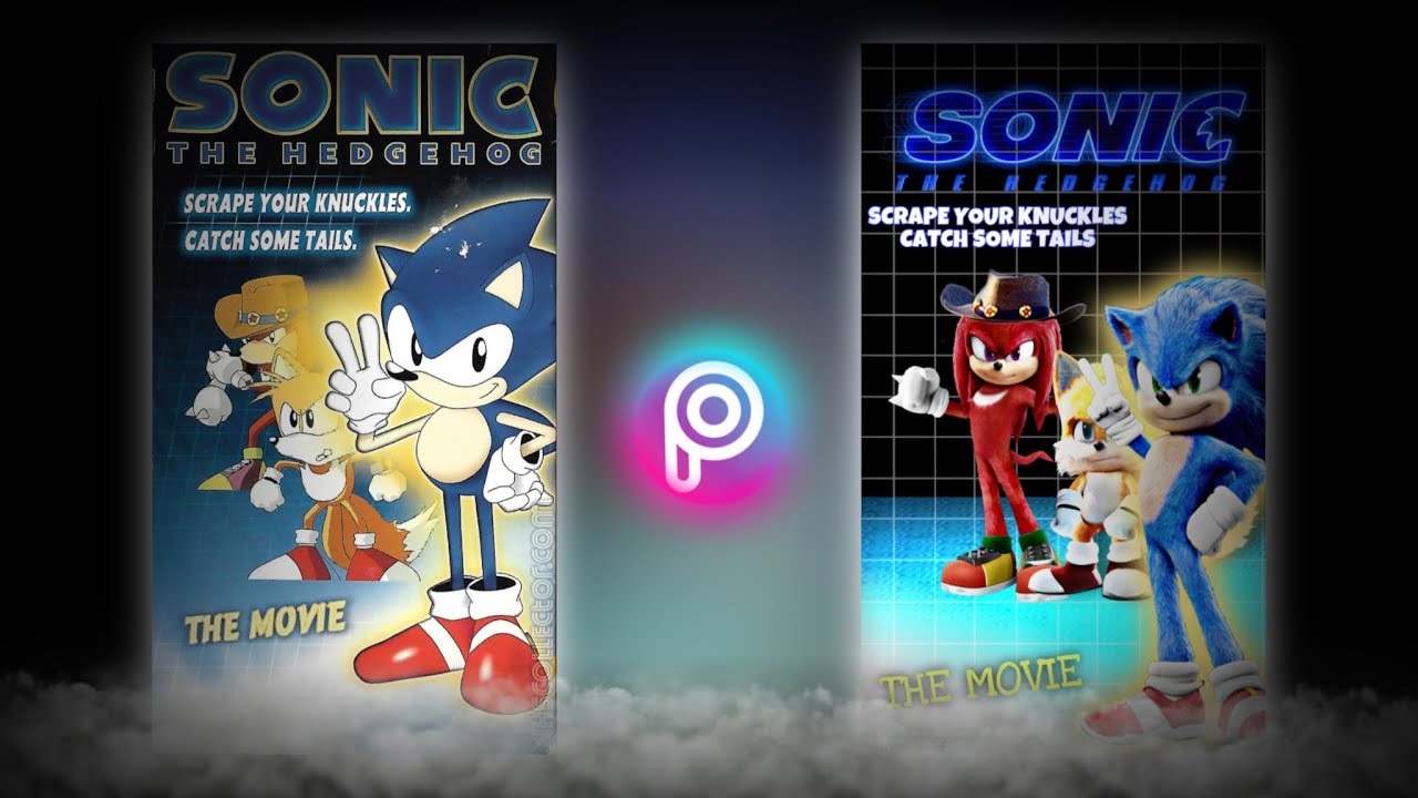 [RareGalaxy5] Making A Movie Sonic Ova Poster! (Looks Cool!)