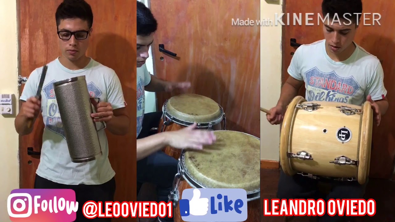 Bonny Cepeda - Asesina ! Cover guira , conga y tambora 👏🏻